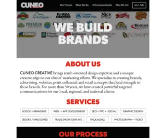 Cuneocreative.com(Website Design) Screenshot