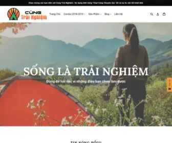 Cungtrainghiem.com(Đồ cắm trại) Screenshot