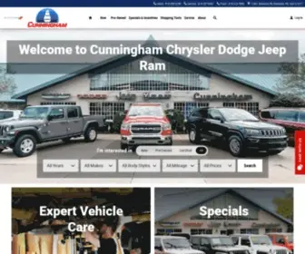 Cunninghamchryslerofedinboro.com Screenshot