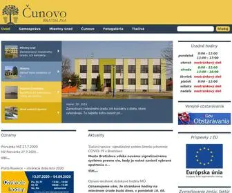 Cunovo.eu(Čunovo) Screenshot