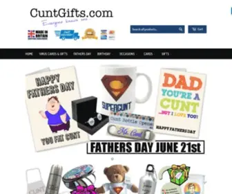 Cuntgifts.com(Cunt Gifts) Screenshot