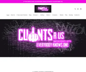 Cuntsrus.com.au(Cunts R Us Online Inappropriate Gifts Shop) Screenshot