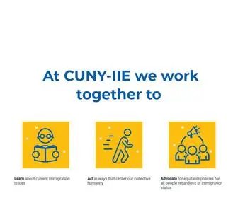 Cuny-IIE.org(CUNY IIE) Screenshot