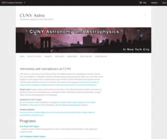 Cunyastro.org(Cunyastro) Screenshot