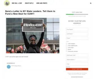 Cunyrisingalliance.org(CUNY Rising Alliance) Screenshot