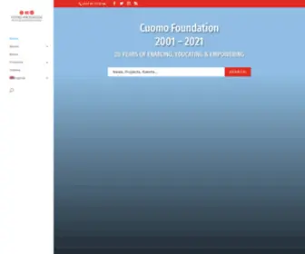 Cuomo.foundation(The Cuomo Foundation) Screenshot