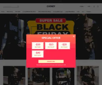 Cuoney.com(Enjoy the Discount&Free Shipping) Screenshot