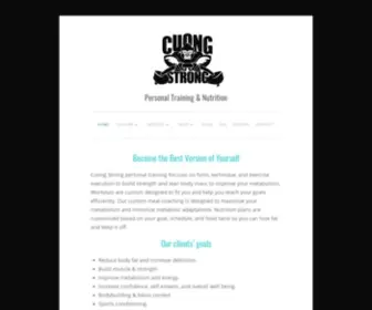 Cuongstrong.com(Cuong Strong) Screenshot