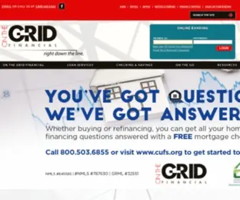 Cuonthegrid.com(On The Grid Financial) Screenshot