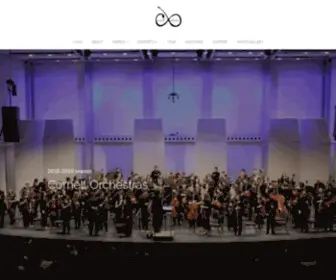 Cuorchestra.org(Cornell Orchestras) Screenshot