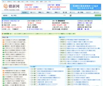 Cuoxin.com(错新网) Screenshot