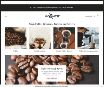 Cup0Coffee.com(Cup ZERO Coffee) Screenshot