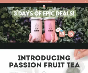 Cup49.com(Reusable Bubble Tea Products & Bubble Tea DIY Kits) Screenshot