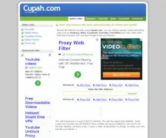 Cupah.com(Forsale Lander) Screenshot