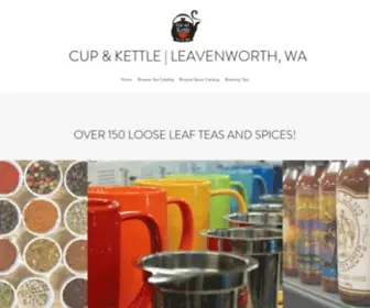 Cupandkettle.com(Cup & Kettle) Screenshot