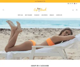 Cupbeach.com(Trendy Women Swimwear) Screenshot