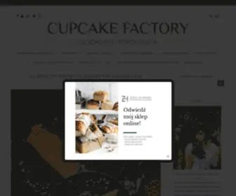 Cupcakefactory.pl(Cupcake Factory) Screenshot