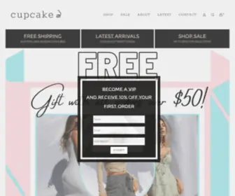 Cupcakefashion.com.au(Cupcake Fashion) Screenshot