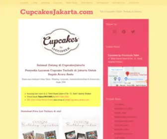 Cupcakesjakarta.com(Toko Cupcakes Online Terbaik di Jakarta) Screenshot