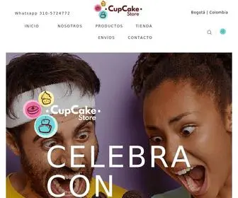 Cupcakestore.com.co(Tienda de Postres) Screenshot