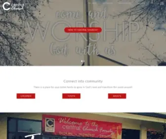 Cupchurch.org(Central Church) Screenshot