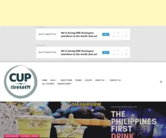 Cupcommunity.com(Cup Community) Screenshot