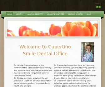 Cupertinosmile.com(Cupertinosmile) Screenshot