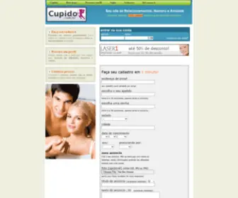 Cupido.com.br(Namoro e Amizade é com o Cupido) Screenshot