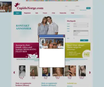 Cupidonorge.com(Gratis Kontaktannonser) Screenshot