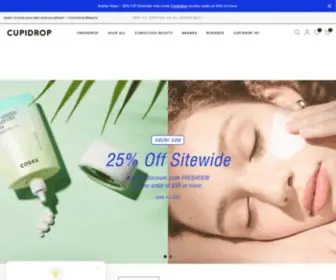 Cupidrop.com(Korean Cosmetics Online) Screenshot