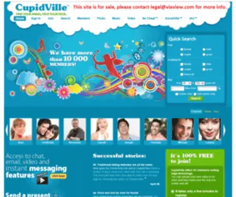 Cupidville.com(Online Dating at CupidVille Find single members with photo) Screenshot