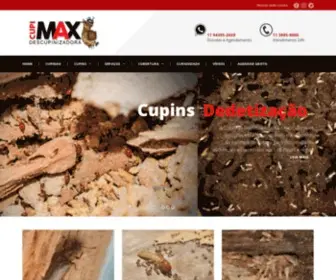 Cupimax.com.br(CupiMax Descupinizadora) Screenshot