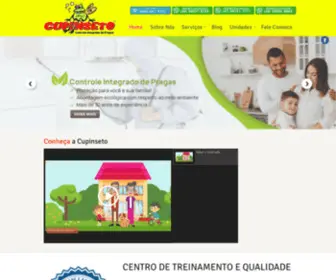 Cupinseto.com.br(Controle de Pragas) Screenshot