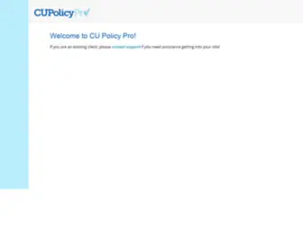 Cupolicypro.com(CU Policy Pro) Screenshot