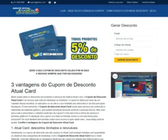 Cupomdedescontoatualcard.com.br(Atual Desconto) Screenshot