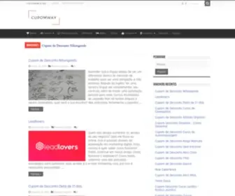 Cupomway.com.br(Home) Screenshot