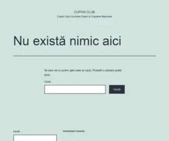 Cuponclub.ro(Cupon Club) Screenshot