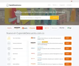 Cupondedescuento.com.co(100% Descuentos Verificados) Screenshot