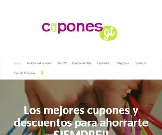 Cuponesguatemala.com(Cupones Guatemala) Screenshot