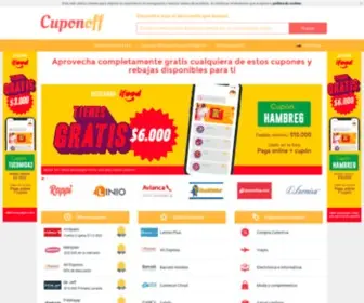 Cuponoff.com(Cuponoff Colombia) Screenshot