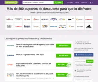 Cuponomia.com.mx(Cupon de descuento y promociones) Screenshot