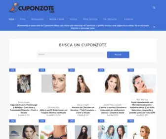 Cuponzote.com(Vive Súper Bien con Las Mejores Ofertas) Screenshot