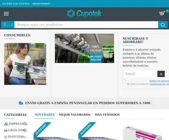 Cupotek.com(Venta de plotter) Screenshot