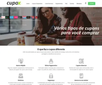 Cupox.com.br(Cupox) Screenshot