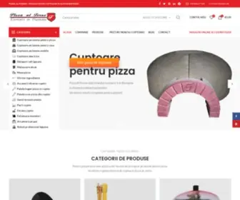 Cuptoarepizza.ro(Cuptoare pizza pe lemne) Screenshot