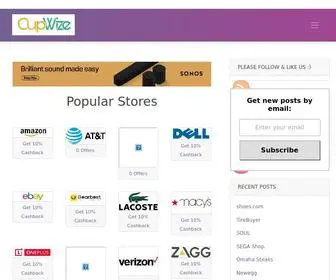 Cupwize.com(Deals, One Stop Shop, Interesting Facts) Screenshot