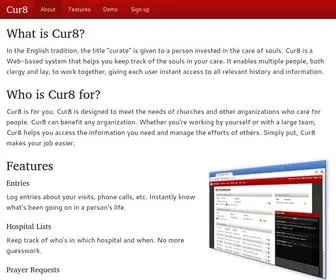 Cur8.net(Cur8) Screenshot