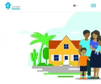 Curacaohomes.com(Curaçao Homes) Screenshot