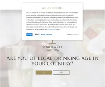 Curacaoliqueur.com(Genuine Curaçao Liqueur and Premium Blue Curaçao) Screenshot