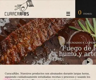 Curacaribs.cl(Ahumados a la perfección) Screenshot